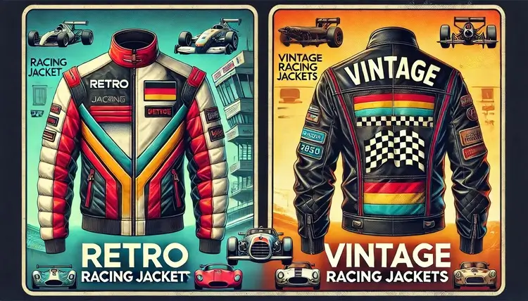 Retro Racing Jackets vs Vintage Racing Jackets