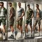 camo shorts for men and women